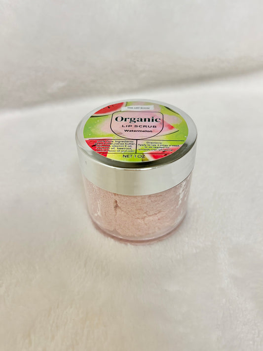 Watermelon lip scrub
