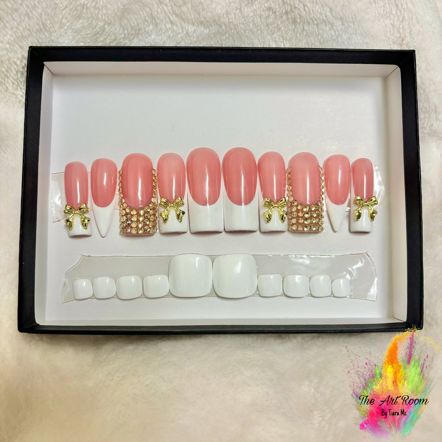 French Gold x White Toes